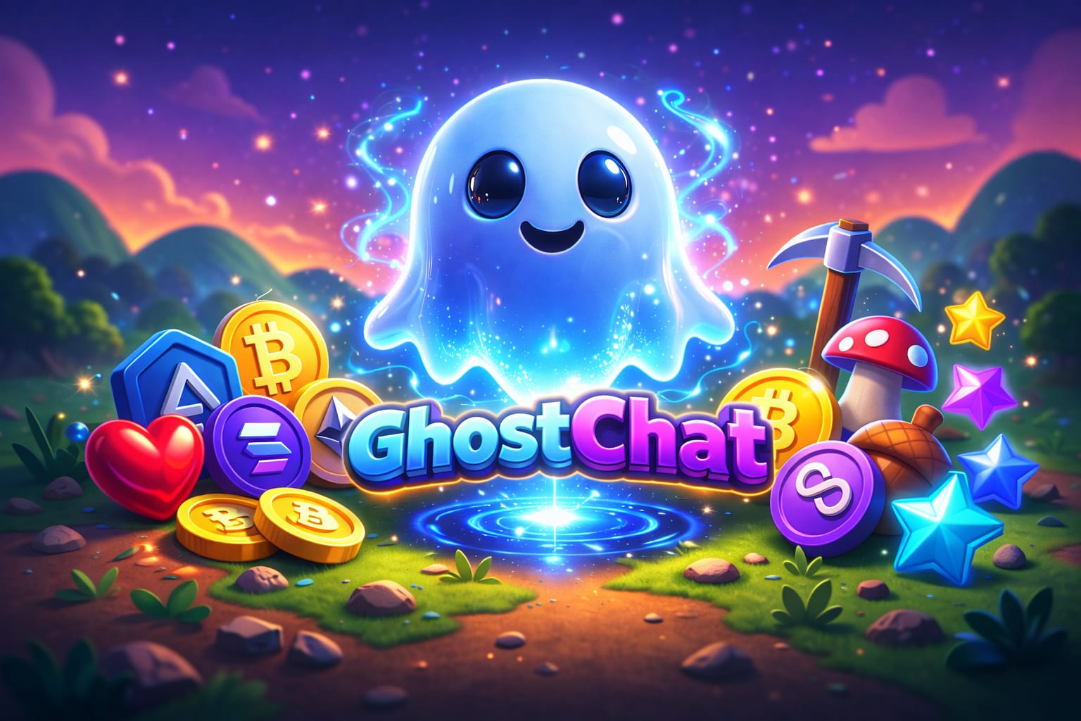GhostChat landing page preview